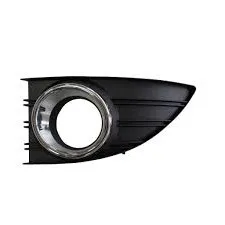 Renault Fluence (09->) Ön Tampon Izgarası - Panjuru Delikli Krom Sol