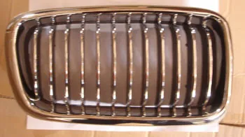 Bmw 7 Serisi E38 (99-01) Ön Panjur Sağ Nikelajlı - Siyah