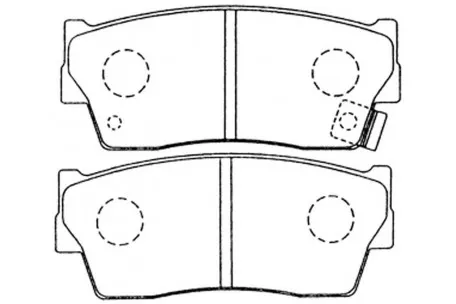 Suzukı Vitara (88-98) Fren Balatası Ön