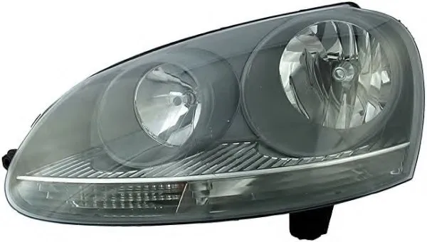 Volkswagen Golf V/jetta (04->) Ön Far Krom Sol