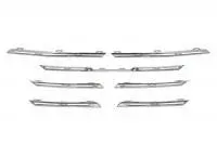 Renault Megane (16->)  Ön Panjur 7 Krom Çıta Seti