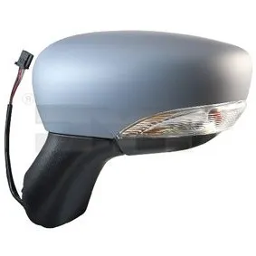 Renault Clio (12->) Kapı Aynası - Yan Dikiz Ayna Sağ (elektrıklı-ısıtmalı-sensörlü