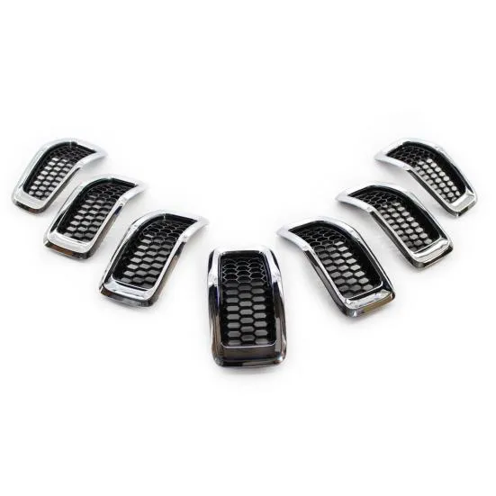 Jeep Cherokee (14->) Ön Panjur 7 Li Set