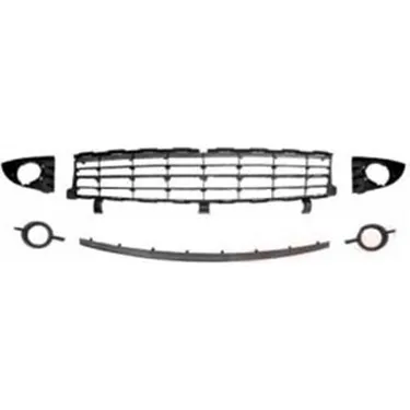 Renault Scenic (06-09) Ön Tampon Izgarası - Panjuru Kromlu Set