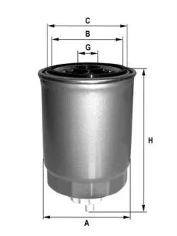 Opel Astra F (92-98) Mazot Filtresi 1.7d