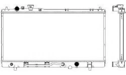 Mazda 323 Familia (97-98) Su Radyatörü 