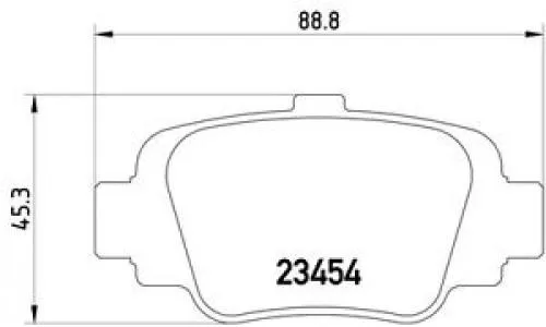 Nissan Micra K11 (98-02) Fren Balatası Arka